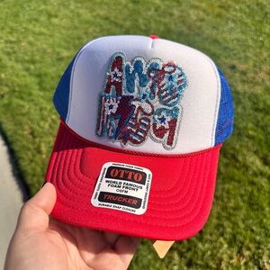 OTTO America Red, White, and Blue Trucker Hat